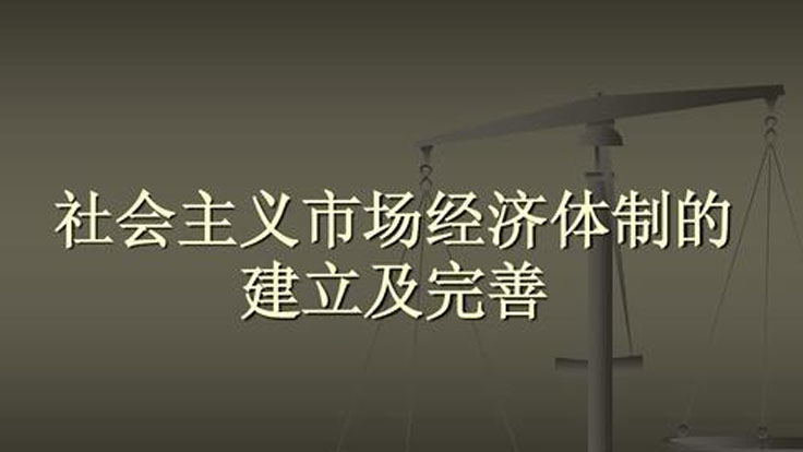 高水平社會主義市場經(jīng)濟體制 這些領(lǐng)域改革應(yīng)牢牢抓在手